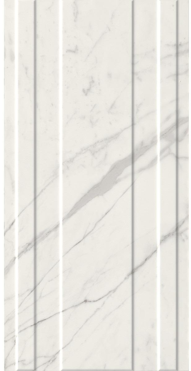 Sandra white lined decor 40x80