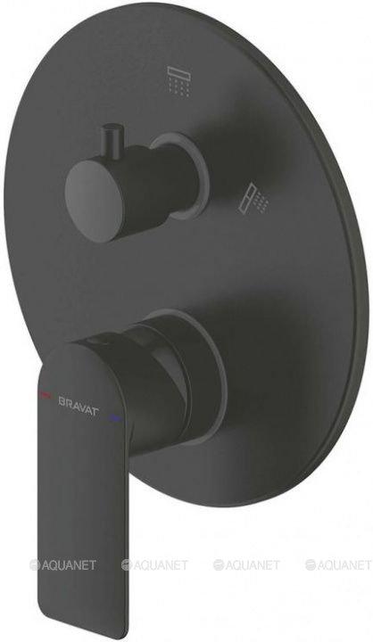 Eddie 3F black смеситель для душа встроенный D969CP-B-ENG