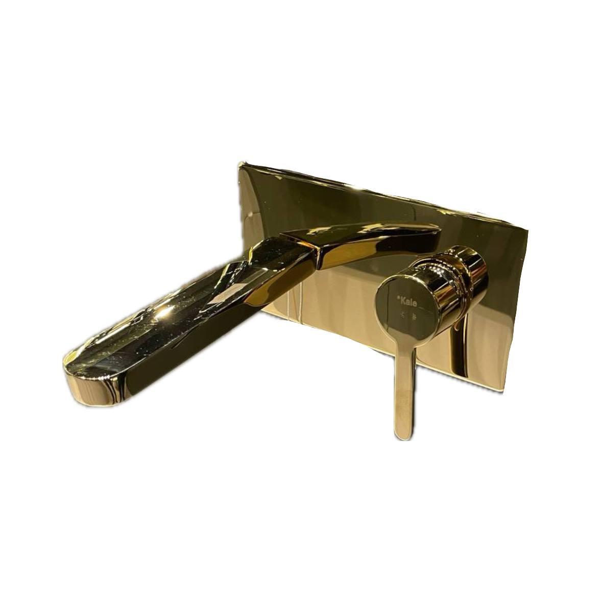 VERDE F1 gold смеситель для раковины встроенный 504678