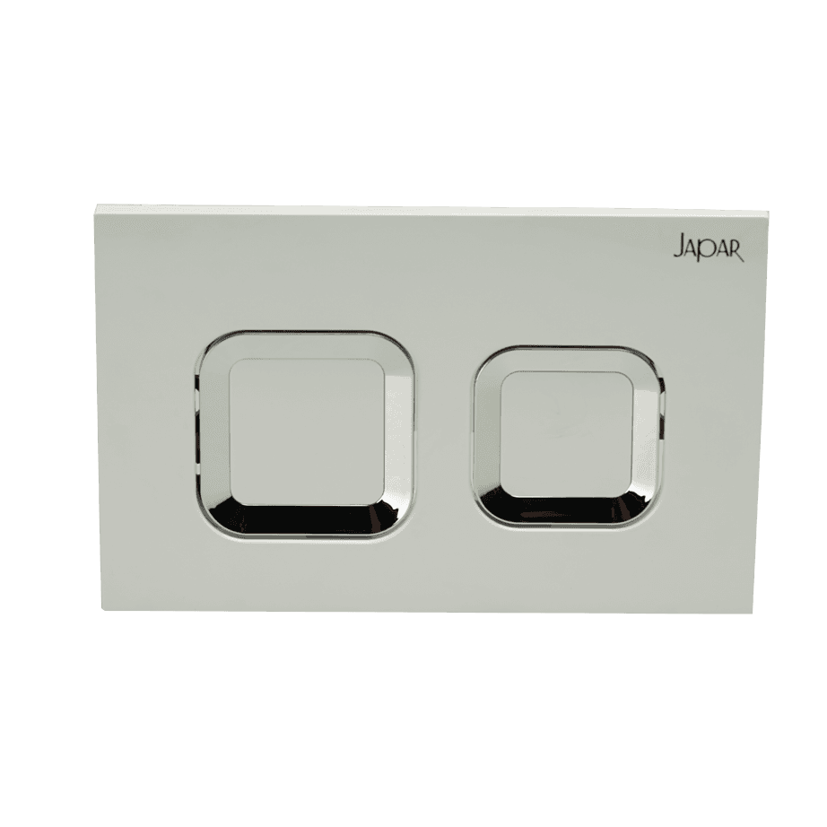 Zeno white chrome кнопка